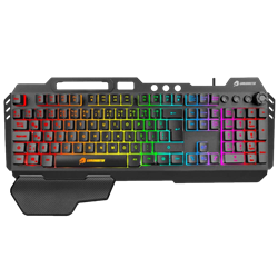 GameBooster G25K Shock Türkçe RGB Membrane Gaming Klavye