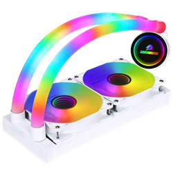 GameBooster INFINITY 240 White Edition ARGB 240mm İşlemci Sıvı Soğutucu