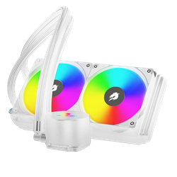 GameBooster TITAN 240 Rainbow 240mm Beyaz İşlemci Sıvı Soğutucu