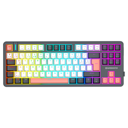 GameBooster Lunex Oil Switch Hot Swap TKL RGB Siyah Kablosuz Gasket Gaming Klavye
