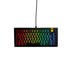 Glorious GMMK3 HE 8K Hz Hall Efect Switch %75 Siyah Türkçe Kablolu Gaming Klavye