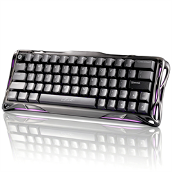 GravaStar Mercury V60 Pro RGB Manyetik Switch İngilizce Q GunMetal Kablolu Gaming Klavye