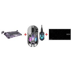 GravaStar Mercury V75 Pro Klavye + GravaStar Mercury XPro Mouse + GravaStar Mouse Pad Bundle Paket