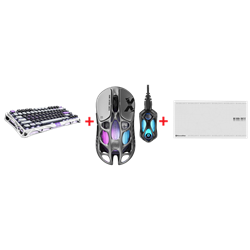 GravaStar Mercury V75 Klavye + GravaStar Mercury XPro Mouse + GravaStar Mouse Pad Bundle Paket