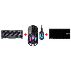 GravaStar Mercury V60 Pro Klavye + GravaStar Mercury XPro Mouse + GravaStar Mouse Pad Bundle Paket