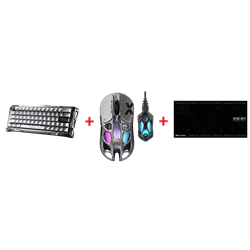 GravaStar Mercury V60 Pro Klavye + GravaStar Mercury XPro Mouse + GravaStar Mouse Pad Bundle Paket