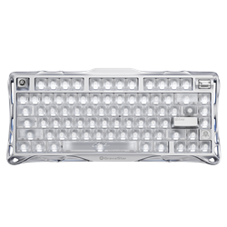 GravaStar Mercury V75 RGB Manyetik Switch Silver Frost Kablolu Gaming Klavye