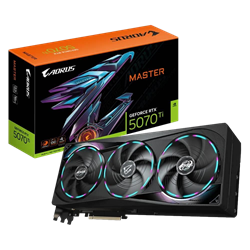 GIGABYTE AORUS GeForce RTX 5070 Ti MASTER 16G GDDR7 DLSS 4 256 Bit Ekran Kartı