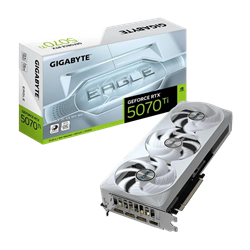 GIGABYTE GeForce RTX 5070 Ti EAGLE OC ICE SFF 16G GDDR7 DLSS 4 256 Bit Ekran Kartı