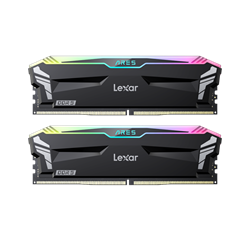 Lexar 32GB (2x16GB) ARES RGB 6400MHz CL32 XMP/EXPO DDR5 Siyah Dual Kit Ram