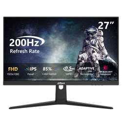 DAHUA LM27-E231BN 27" 200Hz 0.5ms HDMI DP Adaptive Sync HDR10 FHD IPS Gaming Monitör