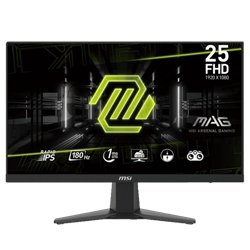 MSI MAG 256F 24.5" 180Hz 1ms HDMI DP Adaptive Sync FHD Rapid IPS Gaming Monitör