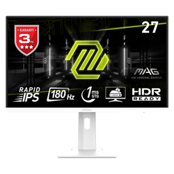 MSI MAG 274PFW 27" 180Hz 1ms HDMI DP Adaptive-Sync Pivot HDR Ready FHD Rapid IPS Gaming Monitör