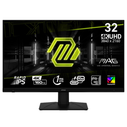 MSI 32" MAG 322UPF 160Hz 1ms (GtG) HDMI DP USB-C USB 2.0 1ms(GtG) FreeSync Premium HDR400 UHD  Rapid IPS Gaming Monitör