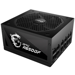 MSI MPG A650GF 650W 80+ Gold Full Modüler 140mm Fanlı PSU