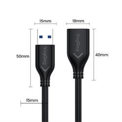VegGieg USB 3.0 Uzatma Kablosu  3 Metre 