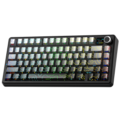 Aula F75 Max RGB Hot Swap Mekanik TKL Reaper Switch Siyah Kablosuz Gaming Klavye