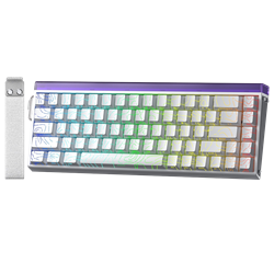 Aula Hero 68 HE Black King Switch Hot Swap TKL RGB Beyaz Kablolu Gaming Klavye