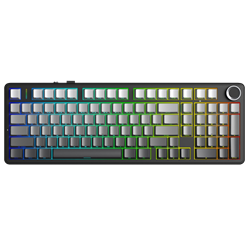 Aula F99 Pro 3 Modlu RGB Hot Swap Mekanik Nimbus V3 Switch Gri Kablosuz Gaming Klavye