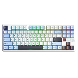 Aula F87 Pro V2 RGB Mekanik TKL Star Vector Switch Lacivert Kablosuz Gaming Klavye