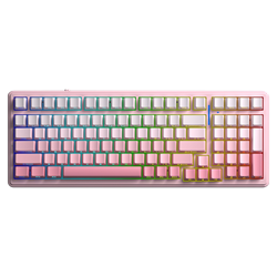 Aula F99 RGB Hot Swap Mekanik Dream Sakura Switch Pembe Kablosuz Gaming Klavye