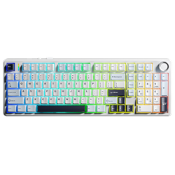 Aula F99 Pro 3 Modlu RGB Hot Swap Mekanik Star Vector Switch Lacivert Kablosuz Gaming Klavye