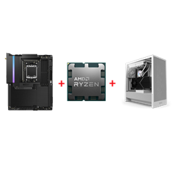 NZXT N9 X870E Anakart + AMD Ryzen 7 9800X3D İşlemci Bundle Paket + NZXT H5 Flow Edition 750W