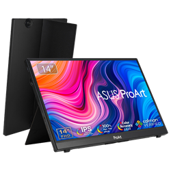 ASUS 14" ProArt Display PA148CTV 60Hz 5ms 2xUSB-C FHD IPS Dokunmatik Taşınabilir USB Monitör 