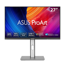 ASUS ProArt Display PA278CFRV 27" 100Hz 5ms HDMI DP USB-C USB 3.2 AdaptiveSync Pivot QHD IPS Monitör