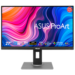 ASUS ProArt Display PA278QV 27" 75Hz 5ms DVI-D HDMI mDP DP USB 3.0 Adaptive-Sync Pivot WQHD IPS Monitör