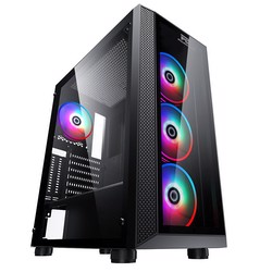 POWER BOOST VK-P3380B 550W 80+ TG ARGB USB 3.0 Mid Tower Kasa