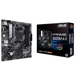 ASUS PRIME A520M-A II 4866MHz(OC) DDR4 Soket AM4 M2 VGA DP ATX Anakart