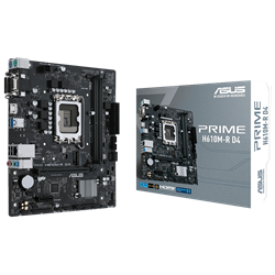 ASUS PRIME H610M-R D4-SI 3200MHz DDR4 Soket 1700 M.2 HDMI D-Sub DVI-D mATX Anakart