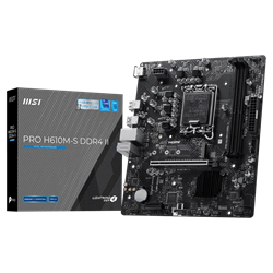MSI PRO H610M-S DDR4 II 3200MHz(OC) DDR4 Soket LGA1700 M.2 HDMI mATX Anakart