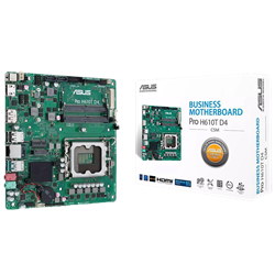 ASUS PRO H610T D4-CSM 3200MHz OC DDR4 Soket 1700 M.2 HDMI DP ım-ITX Anakart