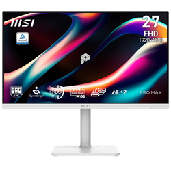 MSI PRO MAX 271PHW E14 27" 144Hz 4ms HDMI DP FreeSync HDR Ready Pivot FHD IPS Beyaz Monitör