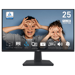 MSI PRO MP251 25" 100Hz 1ms HDMI D-Sub AdaptiveSync FHD IPS Monitör