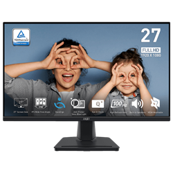 MSI PRO MP275 27" 100Hz 1ms HDMI VGA AdaptiveSync FHD IPS Monitör