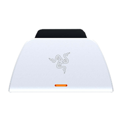 Razer Play Station 5 Dualsense Kablosuz Gamepad için Beyaz Hızlı Şarj Standı