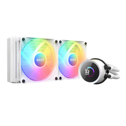 NZXT Kraken 240 RGB 240mm Beyaz İşlemci Sıvı Soğutucu