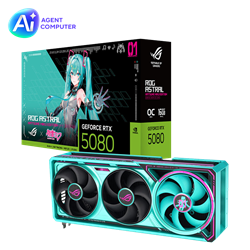 ASUS ROG Astral GeForce RTX 5080 16GB GDDR7 OC Hatsune Miku Edition DLSS 4 256 Bit Ekran Kartı