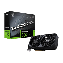 MSI GeForce RTX 5070 12G SHADOW 2X OC GDDR7 DLSS 4 192 Bit Ekran Kartı