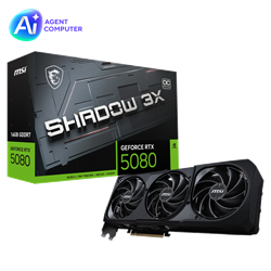 MSI GeForce RTX 5080 16G SHADOW 3X OC GDDR7 DLSS 4 256 Bit Ekran Kartı