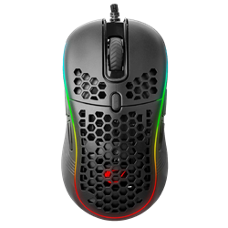 Rampage SMX-R85 GENTLE 6400 Dpi Siyah RGB Kablolu Gaming Mouse