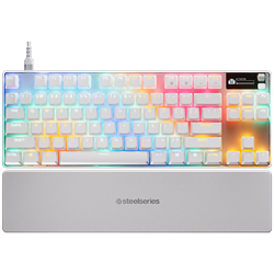 SteelSeries Apex Pro Gen 3 TKL OmniPoint Switch İngilizce Beyaz Kablolu Gaming Klavye