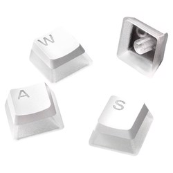 SteelSeries PrismCaps Beyaz Double Shot PBT Tuş Takımı