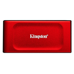 Kingston XS1000R 2TB USB 3.2 Type-C Kırmızı Taşınabilir Harici SSD (1050MB Okuma/1000MB Yazma)