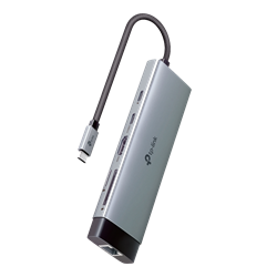 TP-LINK UH9120C USB3.0 Type-C Type-A HDMI RJ45 Hub Dönüştürücü