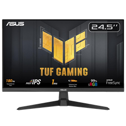 ASUS TUF GAMING VG259Q3A 24.5" 180Hz OC 1ms HDMI DP ELMB Sync Adaptive Sync FHD IPS Gaming Monitör