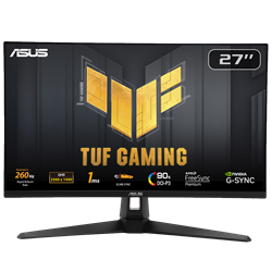 ASUS 27" TUF Gaming VG27AQM1A 260Hz 1ms GtG HDMI DP HDR10 Freesync Premium G-Sync WQHD Fast IPS Gaming Monitör